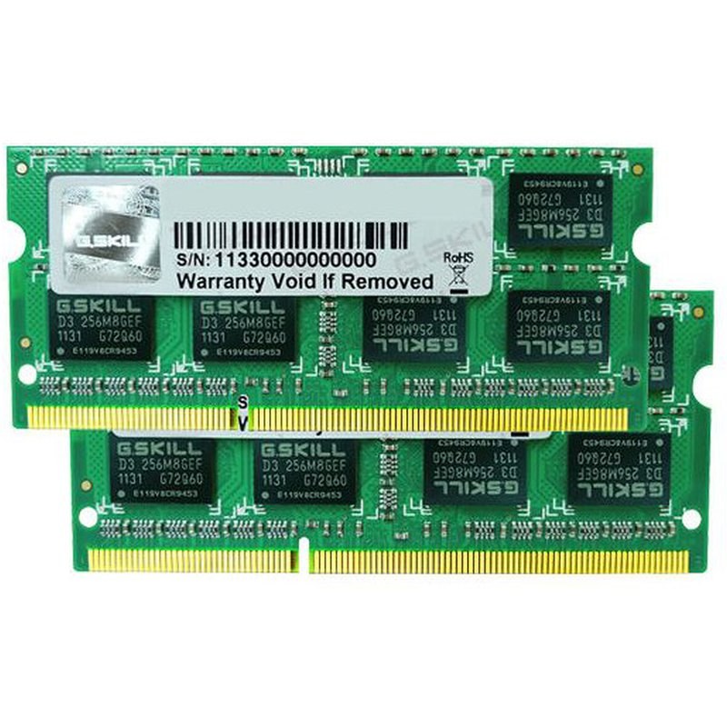 G.Skill SODIMM 8 Go (Kit 2X 4 Go) DDR3 1333 MHz