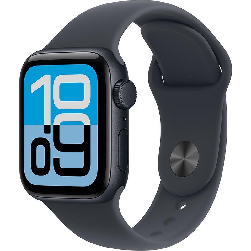Apple Watch SE 3 GPS 40 mm Aluminium Minuit Bracelet Sport Minuit M/L