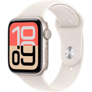 Apple Watch SE 3 GPS 44 mm Aluminium Lumière Stellaire Bracelet Sport Lumière Stellaire M/L