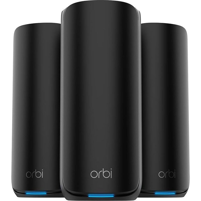 Netgear Orbi Wi-Fi 7 Série 870 Routeur + 2 Satellites (RBE873B) - Noir