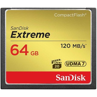 SanDisk Carte mémoire Extreme CompactFlash 64 Go