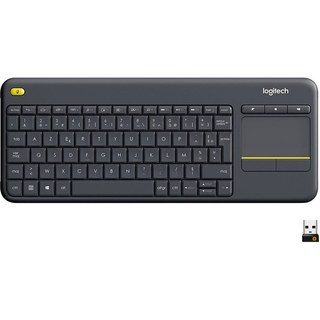 Logitech Wireless Touch Keyboard K400 Plus (Noir)
