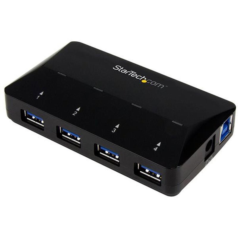 StarTech.com Hub USB 3.0 à 4 ports avec port dédié à la charge