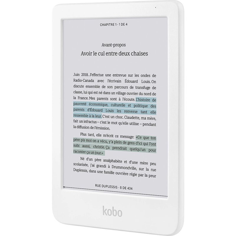 Kobo Clara Colour Blanc
