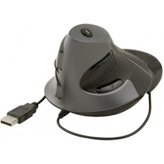 Souris ergonomique verticale USB (noire)