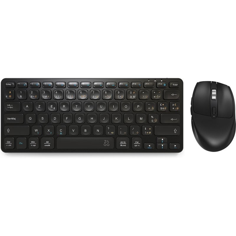Zagg Keyboard & Mouse Combo Noir