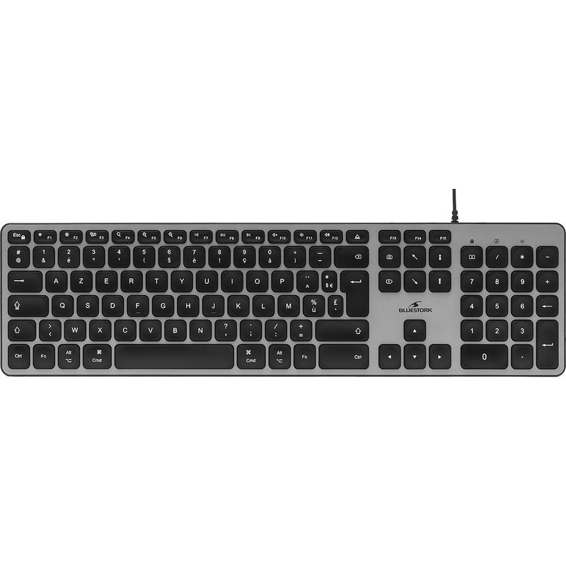 Bluestork Wired Keyboard for Mac (Noir)