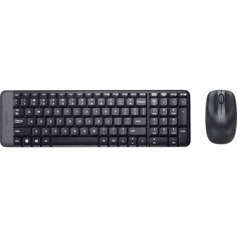 Logitech MK220 Wireless Keyboard and Mouse Combo