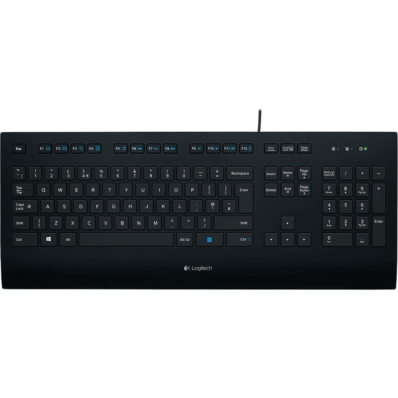 Logitech Corded Keyboard K280E