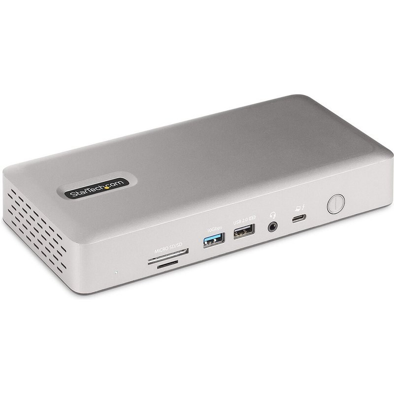 StarTech.com Station d'accueil Thunderbolt 4 quadruple affichage 4K 60 Hz - Power Delivery 98 W