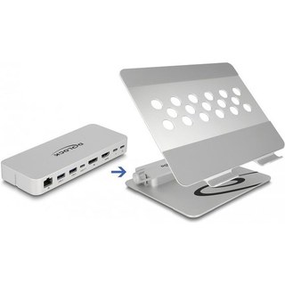 DeLock Laptop Stand & Integrated Docking Station