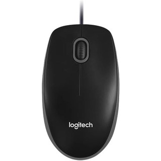 Logitech B100 Optical USB Mouse (Noir)