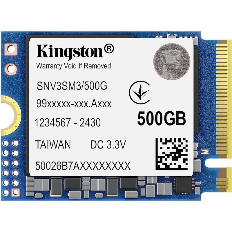 Kingston SSD NV3 M.2 2230 500 Go