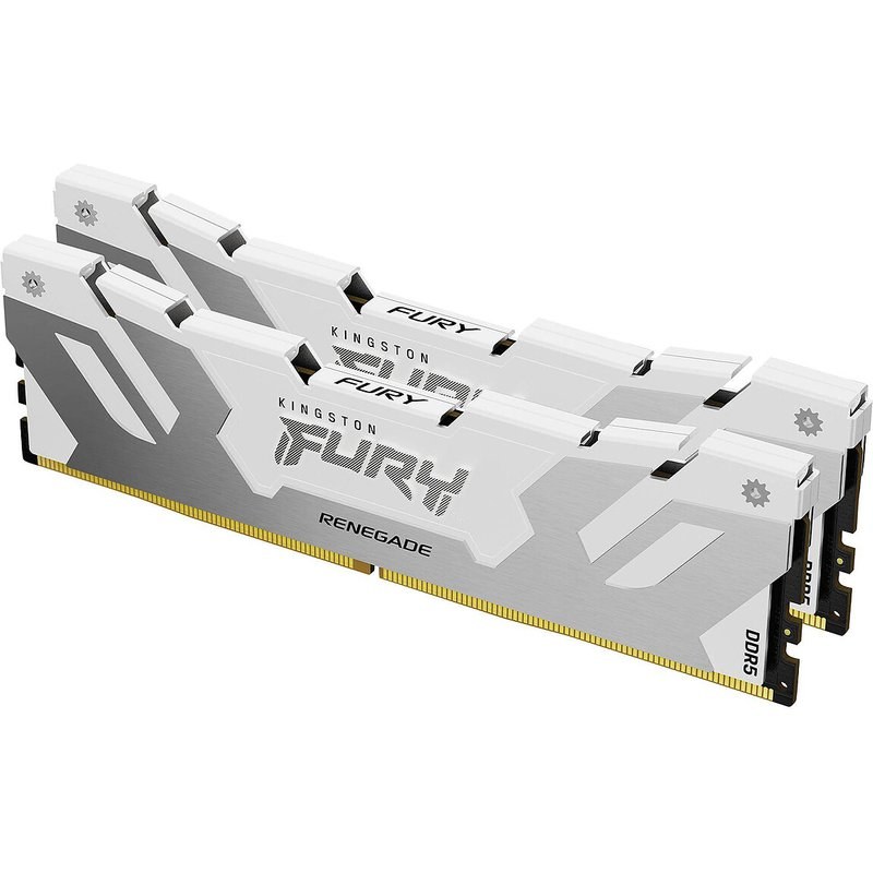 Kingston FURY Renegade 48 Go (2 x 24 Go) DDR5 8000 MHz CL38 - Blanc