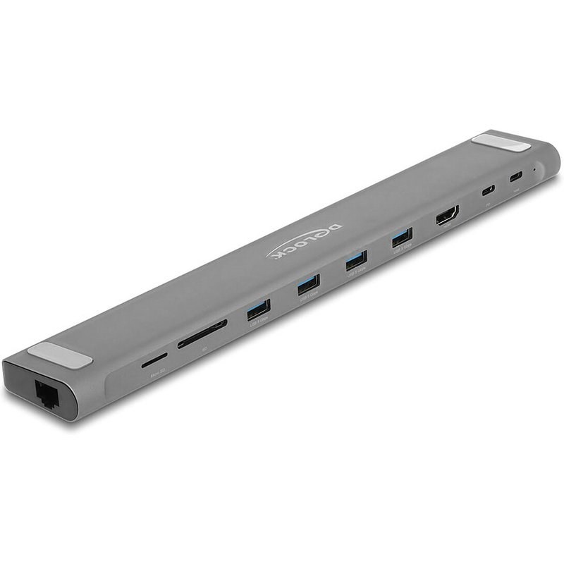 DeLock Station d'accueil mince USB Type-C 4K