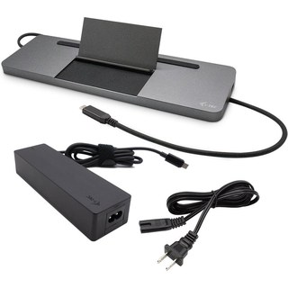 i-tec USB-C Metal Ergonomic 4K 3X Display Docking Station + Power Delivery 85 W + i-tec