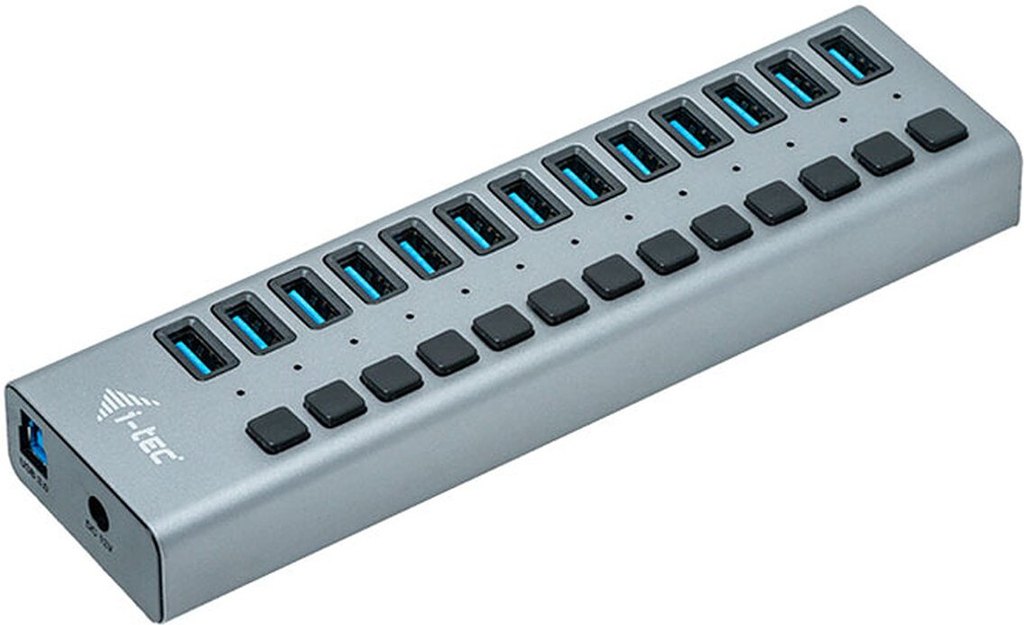 i-tec USB 3.0 Charging Hub 13 Port + Power Adapter 60W