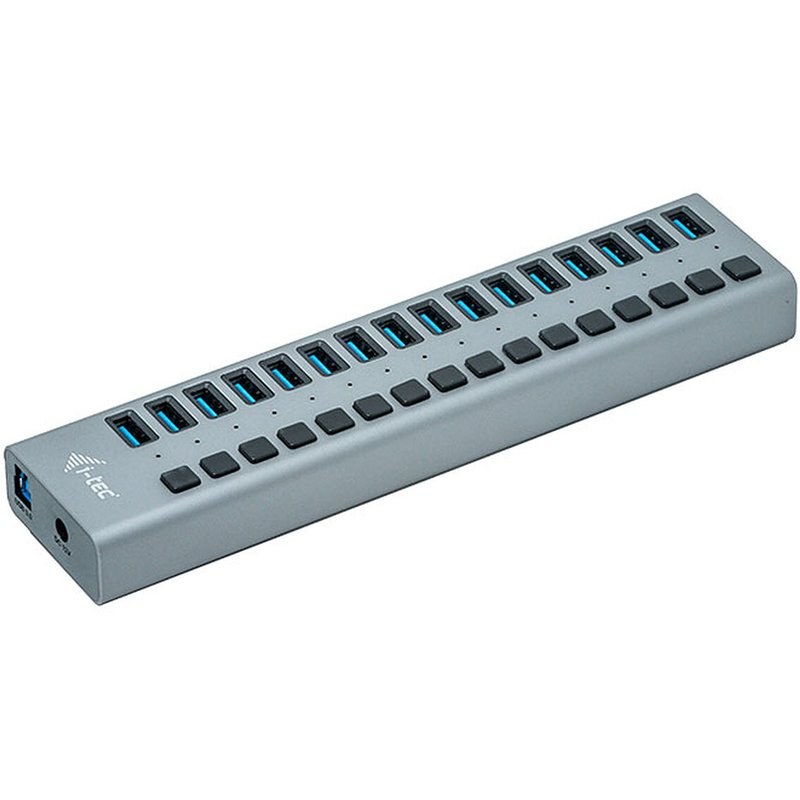 i-tec USB 3.0 Charging Hub 16 Port + Power Adapter 90W