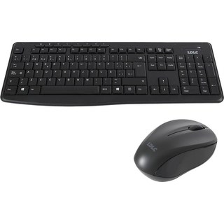 LDLC Clavier espagnol Silent Duo Pack ES (QWERTY Espagnol)