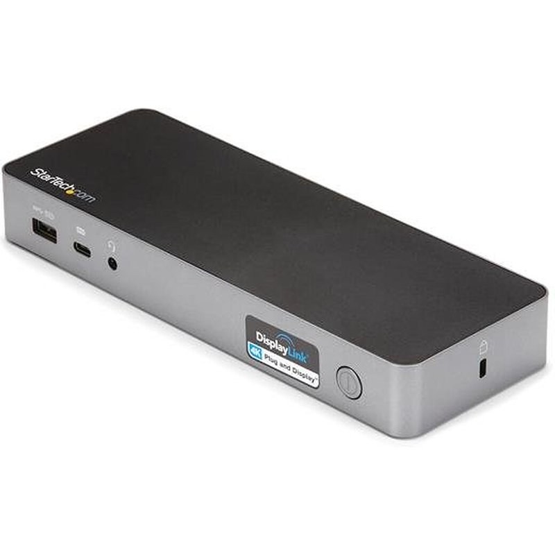 StarTech.com Station d'accueil USB Type-C/A 2 écrans - PD 60 W - 2X DP, 2X HDMI - 4X USB 3.0