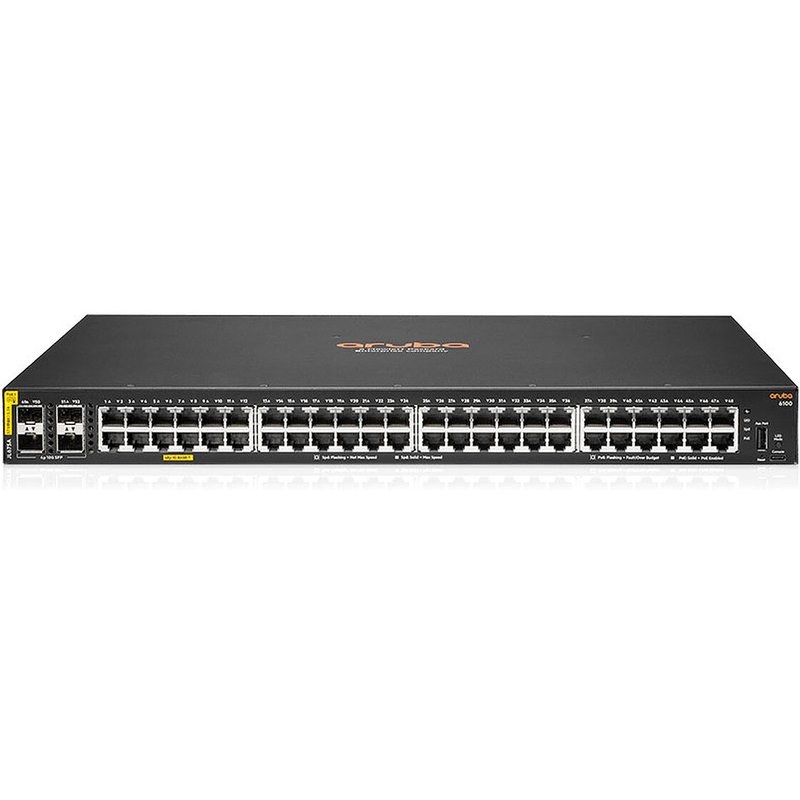 HPE Networking 6100 48G CLASS4 PoE 4SFP+ 370W (JL675A)