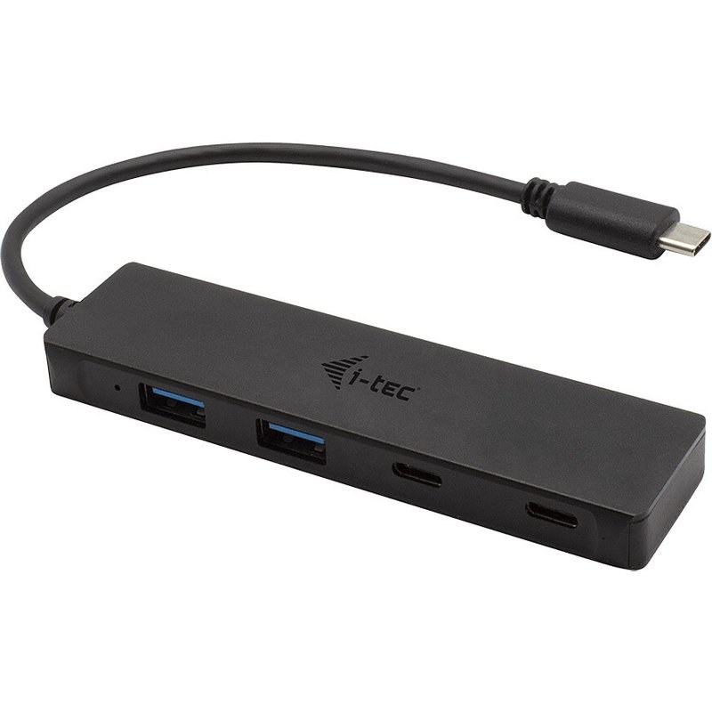 i-tec USB-C Metal HUB 2X USB 3.0 + 2X USB-C