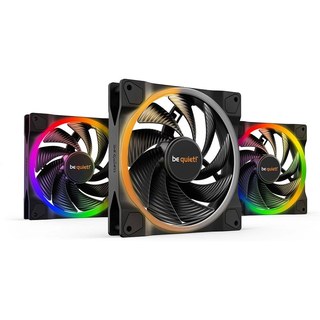 be quiet! Light Wings 140 mm PWM High Speed ARGB Triple Pack