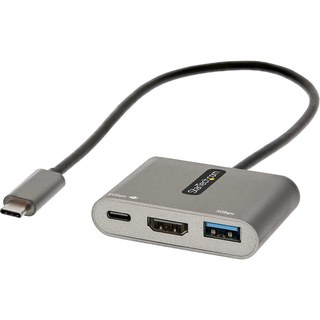 StarTech.com Hub USB-C vers 4K 60 Hz HDMI + 2 ports USB (1 x USB Type A + 1 x USB Type C)
