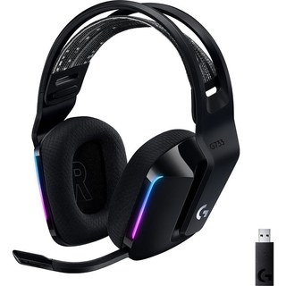 Casque gaming sans fil Logitech Lightspeed RVB G733 Noir