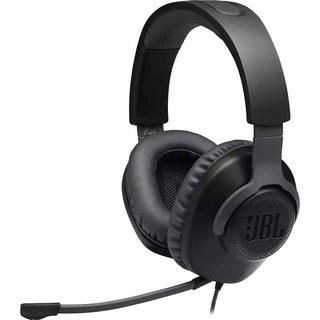 Casque PC Gaming filaire JBL Quantum 100 avec micro amovible Noir