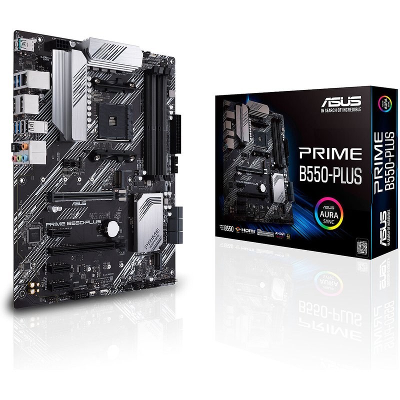 Carte mère ASUS PRIME AMD B550-PLUS ATX Socket AM4 Chipset AMD B550