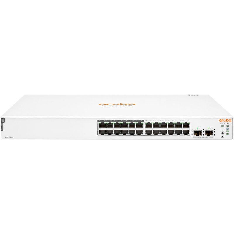 HPE Networking Instant On 1830 24G 12P CLASS4 PoE 2SFP 195W (JL813A)