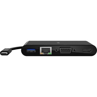 Belkin Adaptateur USB-C avec 1X HDMI 4K, 1X VGA et RJ45