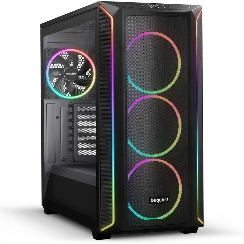 be quiet! Boîtier PC gaming Be Quiet Shadow Base 800 FX grand tour noir ARGB avec panneau latéral acier