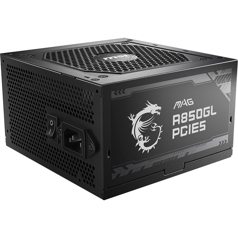 Alimentation PC modulaire MSI MAG A850GL PCIE5 850W 80 PLUS Gold noir