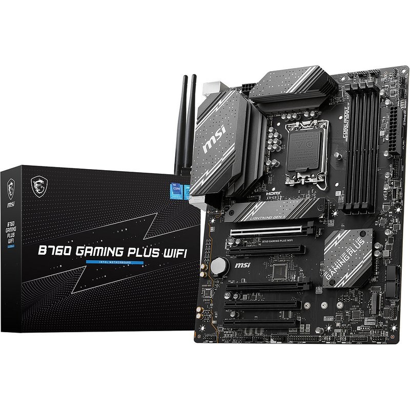Carte mère MSI B760 GAMING PLUS Wi-Fi ATX Socket LGA1700 Chipset Intel B760