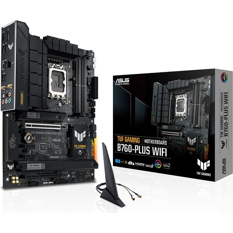 Carte mère ASUS TUF GAMING B760-PLUS Wi-Fi ATX Socket LGA1700 Chipset Intel B760