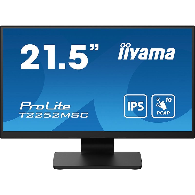 iiyama 21.5" LED Tactile - ProLite T2252MSC-B2