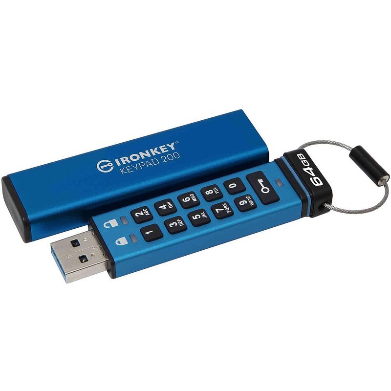 Kingston IronKey Keypad 200 64 Go