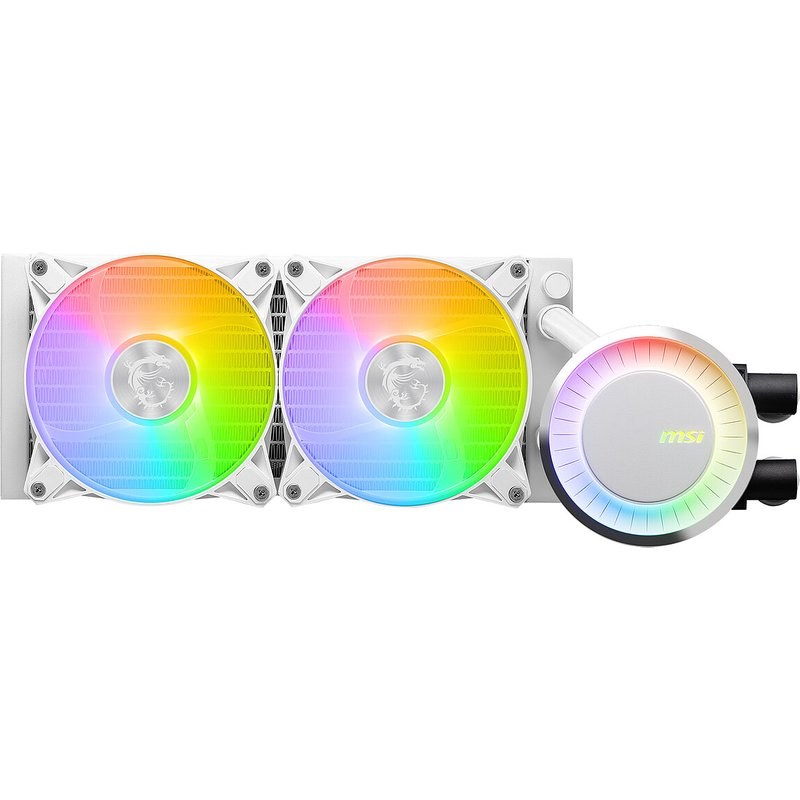 Kit Watercooling CPU MSI MAG CORELIQUID E240 blanc