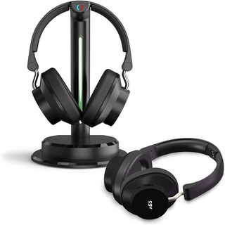 Casque TV Arceau circum-aural Cgv Prelude 3 Duo Noir