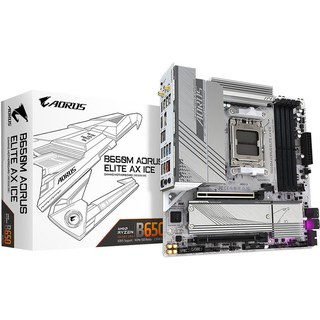 Gigabyte B650M AORUS ELITE AX ICE