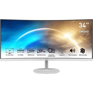 MSI 34" LED - PRO MP341CQW