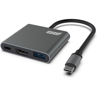 INOVU Adaptateur USB-C vers HDMI et 2X USB