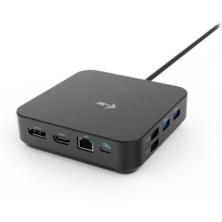 i-tec USB-C HDMI Dual DP Docking Station + Power Delivery 100W + Chargeur universel 100W