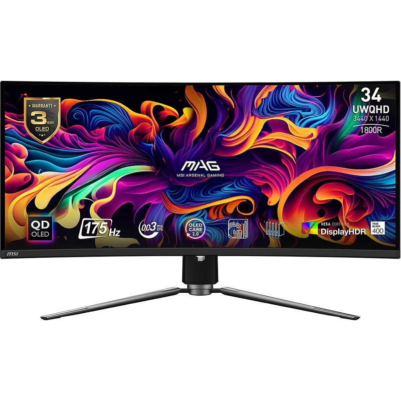 MSI 34" QD-OLED - MAG 341CQP QD-OLED