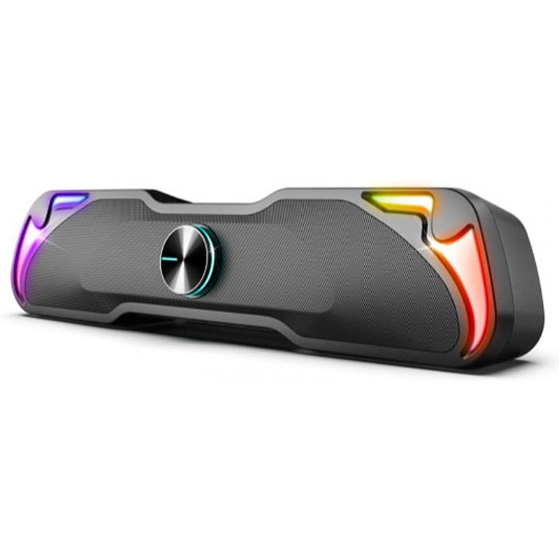 Enceinte PC sans fil Advance SoundPhonic RGB Bluetooth Noir