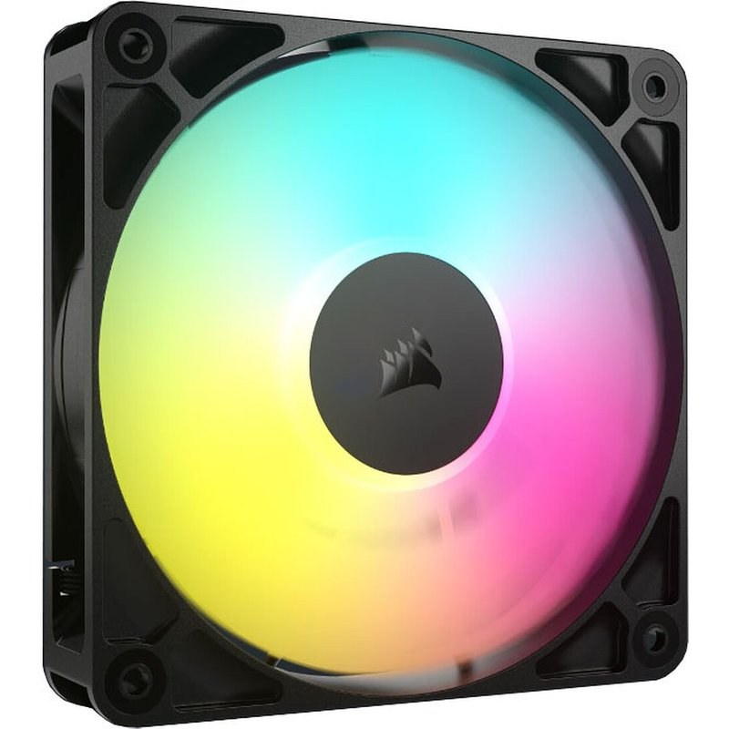 Ventilateur PC Corsair RS120 ARGB 120 mm noir