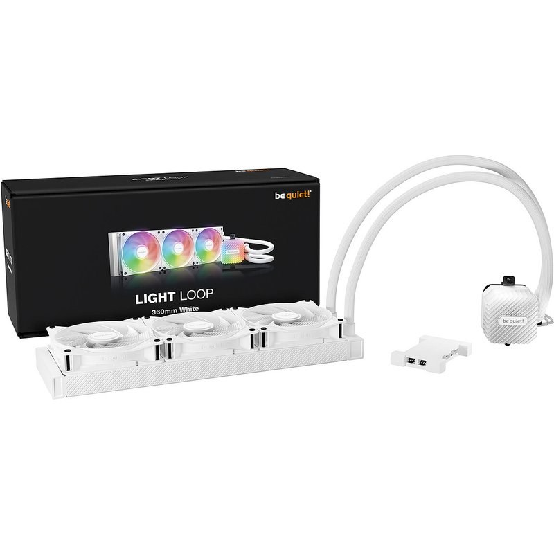 be quiet! Kit Watercooling Be Quiet Light Loop 360 mm Blanc