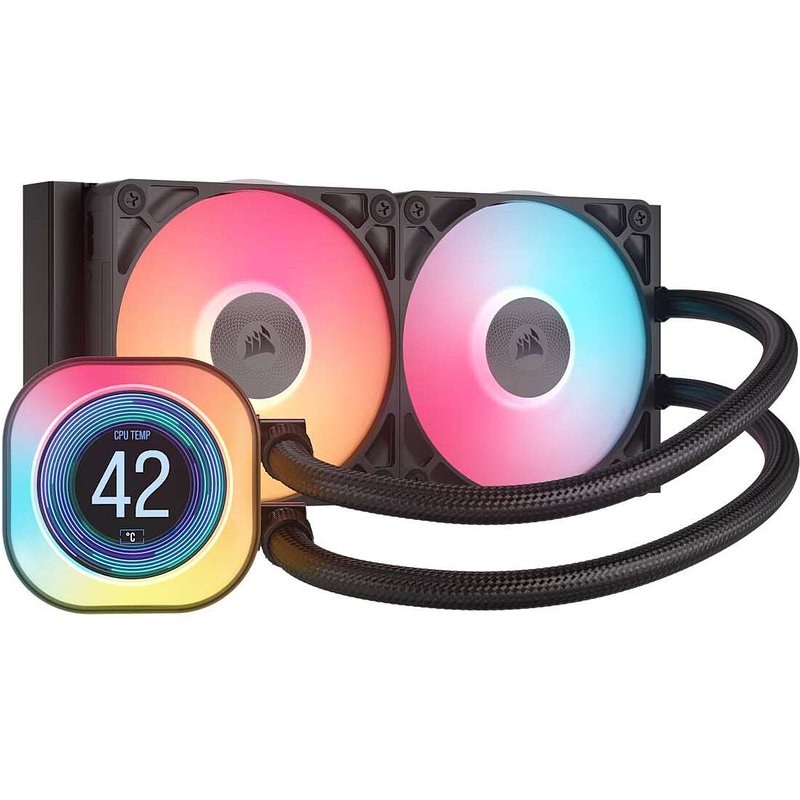 Corsair Titan 240 RX LCD RGB (Noir)